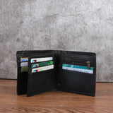 Men's Retro Leather Wallet Stitching Wallet
