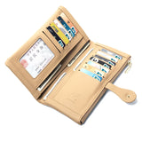 Women's Long Wallet Zipper Buckle Handbag High Capacity Wallet