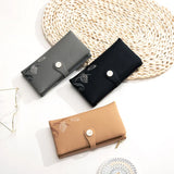 Women's Long Wallet Zipper Buckle Handbag High Capacity Wallet