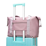 Waterproof Expandable Travel Bag - Dry/Wet Gym Bag - Duffle Bag