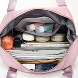 Waterproof Expandable Travel Bag - Dry/Wet Gym Bag - Duffle Bag