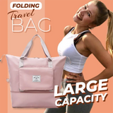 Waterproof Expandable Travel Bag - Dry/Wet Gym Bag - Duffle Bag