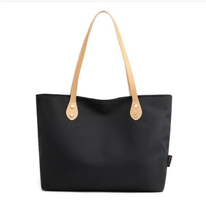 Waterproof Shoulder Bag Handbag Nylon Cloth Briefcase Large Capacity Tote Bag