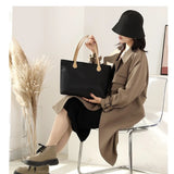 Waterproof Shoulder Bag Handbag Nylon Cloth Briefcase Large Capacity Tote Bag
