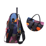 Nylon Backpack Female School Bags Travel Mochilas