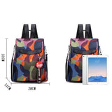 Nylon Backpack Female School Bags Travel Mochilas