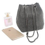Women's Rhinestone Shoulder Bag - Elegant Evening Clutch