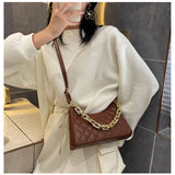 Women Crossbody Shoulder Bag Chain Handbag Purse PU Leather Phone 01-SB