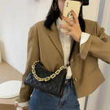 Women Crossbody Shoulder Bag Chain Handbag Purse PU Leather Phone 01-SB