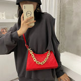 Women Crossbody Shoulder Bag Chain Handbag Purse PU Leather Phone 01-SB