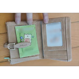 Slim Zipper Wallet Soft PU Leather Clip Purse