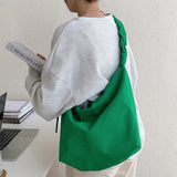 Women Crossbody Shoulder Bag Large Capacity Fold Nylon Tote Bags