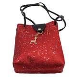 Women's Sequins Deer Shoulder Bag
