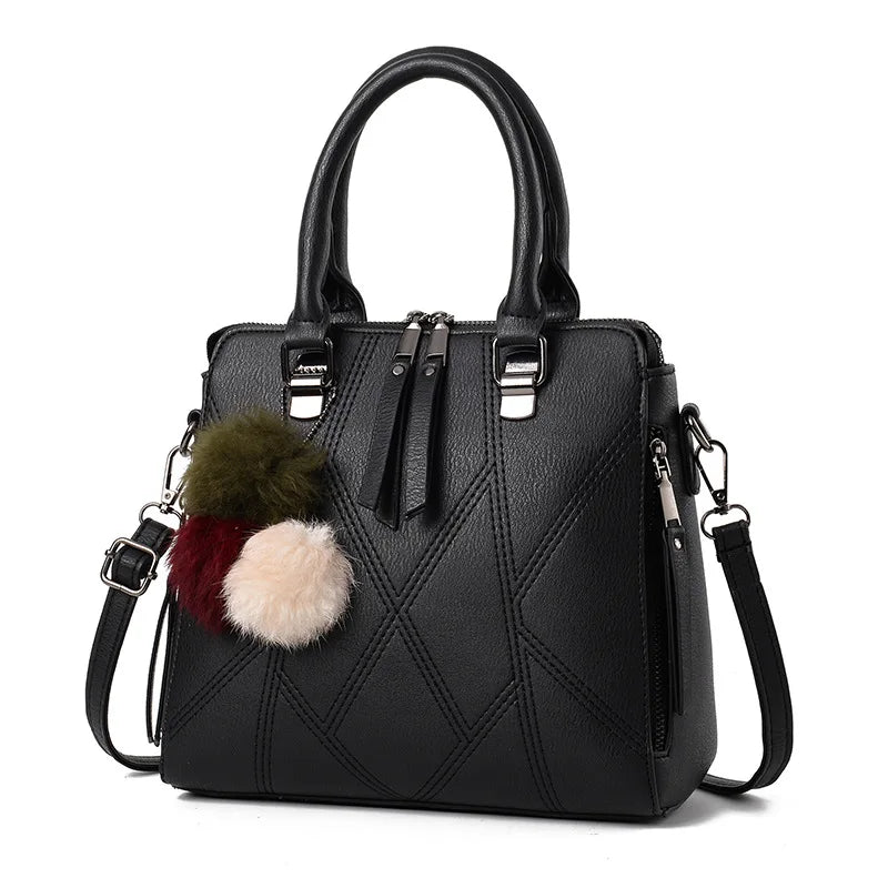 Women's Wild Handbag Shoulder Bag Messenger Bag 26X10X23cm