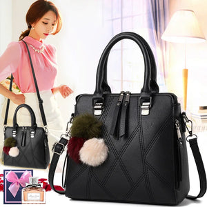 Women's Wild Handbag Shoulder Bag Messenger Bag 26X10X23cm