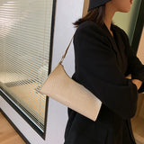 Small Women's Milk Tea Armpit Bag Shoulder Bag