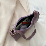 Small Women's Milk Tea Armpit Bag Shoulder Bag