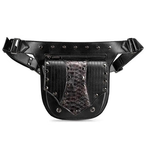 Steampunk Women's Shoulder Bag Tactical Men's Waist Bag