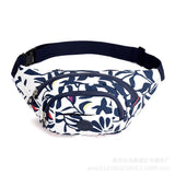 Women's Sports Waist Bag Nylon Multi-layer Chest Backpack