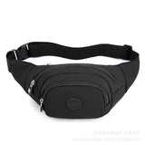 Women's Waist Bag Printing Large Capacity Nylon Cloth Storage Chest Bag