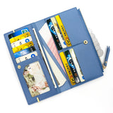 Fashionable Women's Long Wallet with Zipper Bag