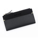 Fashionable Women's Long Wallet with Zipper Bag