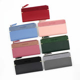 Fashionable Women's Long Wallet with Zipper Bag