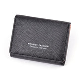Women's Short Pattern Folding Wallet Soft Wallet Mini Wallet