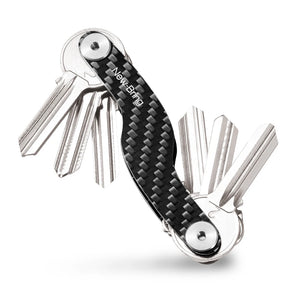 Carbon Fiber Key Organizer Smart Key Wallets Ring