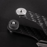 Carbon Fiber Key Organizer Smart Key Wallets Ring