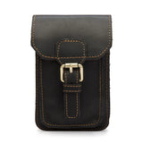 Leather Waist Pack Phone Case Money Belt Pouch Bag