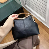 Bohemian Strap Crossbody Bag Shell Lock Women's Handbag