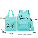 Children School Bags for Girls Boys Kids Backpacks 3Pcs/Set
