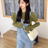 Women's Crossbody Bag PU Leather Handbag Inclined Shoulder Bag