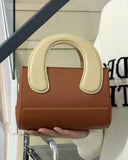 Women's Crossbody Bag PU Leather Handbag Inclined Shoulder Bag