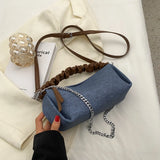 Chain Women Shoulder Bag Top Handle Handbags Crossbody Totes Purses Wallet