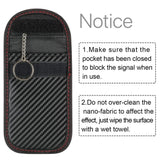 Anti-theft Car Key Fob RFID Signal Blocker Pouch