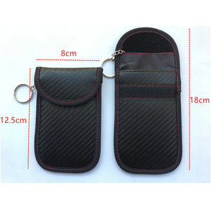Anti-theft Car Key Fob RFID Signal Blocker Pouch