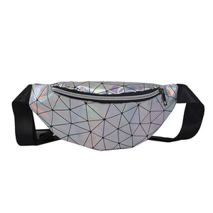 Hot Women Reversible Sequins Glitter Waist Bag Fanny Pack Hip Purse Satchel