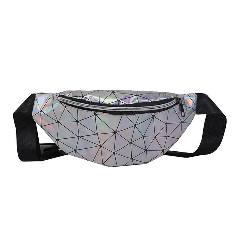 Hot Women Reversible Sequins Glitter Waist Bag Fanny Pack Hip Purse Satchel