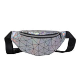 Hot Women Reversible Sequins Glitter Waist Bag Fanny Pack Hip Purse Satchel