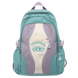 Large Capacity Girls School Backpack Women Bags Letters Female Bagpack Travel La