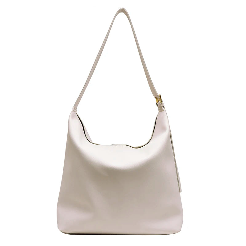 Bucket Tote Shoulder Bags PU Leather Multi-function Shopping