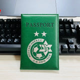 PU Leather Maccabi Haifa Passport Case Cover