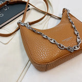 PU Leather Women Shoulder Big Pockets Bags Crossbody High Capacity