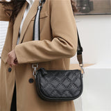 Geniune Leather Crossbody Shoulder Bag Multi-function