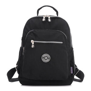 Waterproof Small Backpack for Teenage Girls 16 Colors School Bag