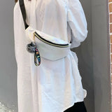 Women Colorful Waist Fanny Pack Belt Bag Girls Pouch Hip Bum Bag