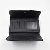 Women Luminous Clutch Wallet Geometric Zip Money Purse