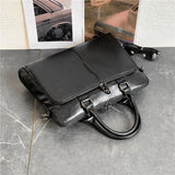 Men's Business Leisure Bag Large Capacity Handbag Briefcase